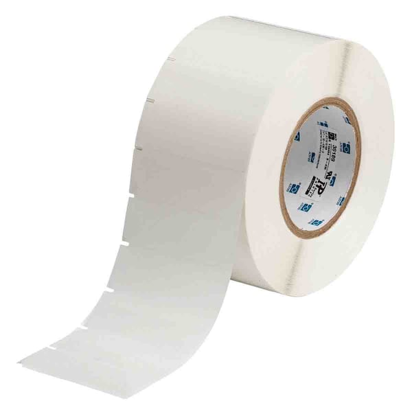 Clear Removable Polyester Labels 1 in H x 3 in W Clear 3000/RL